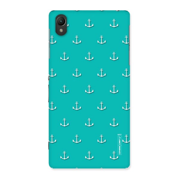 Light Blue Anchor Back Case for Sony Xperia Z2