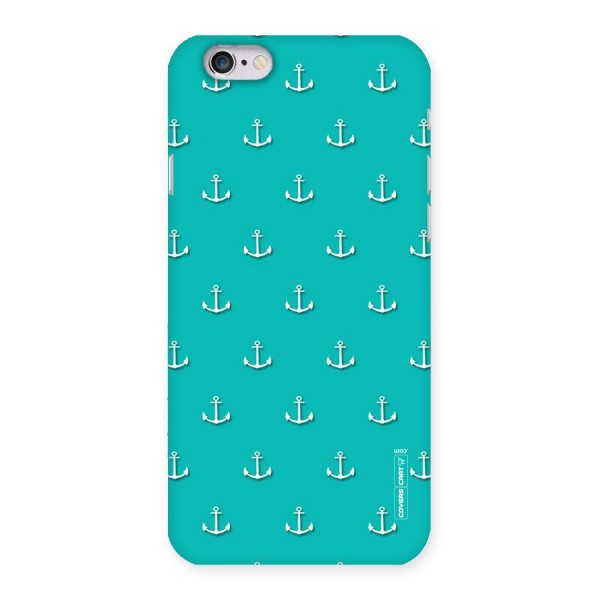 Light Blue Anchor Back Case for iPhone 6 6S