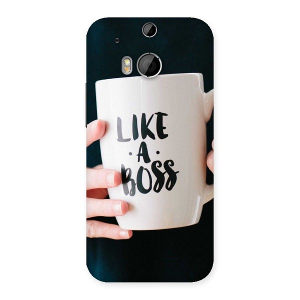 Like a Boss Back Case for HTC One M8