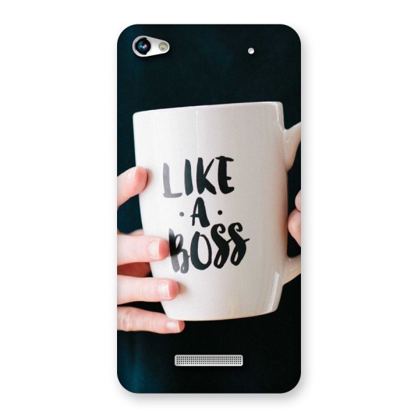 Like a Boss Back Case for Micromax Hue 2