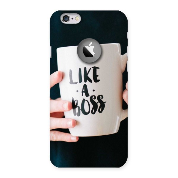 Like a Boss Back Case for iPhone 6 Logo Cut