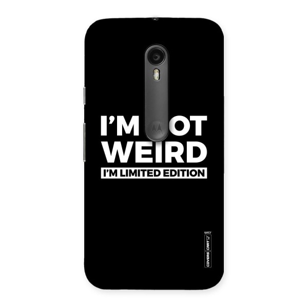 Limited Edition Back Case for Moto G3