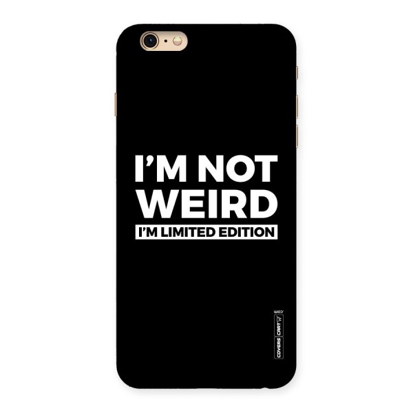 Limited Edition Back Case for iPhone 6 Plus 6S Plus