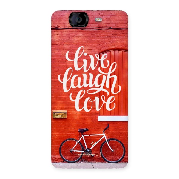 Live Laugh Love Back Case for Canvas Knight A350