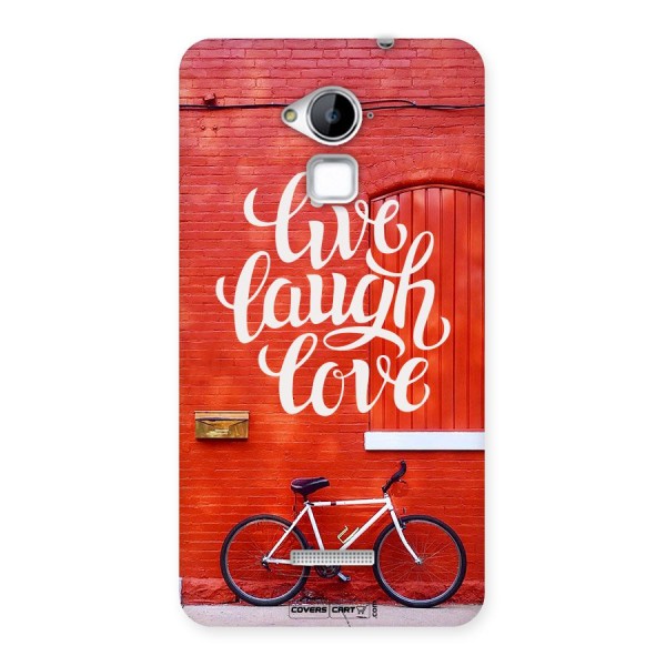 Live Laugh Love Back Case for Coolpad Note 3