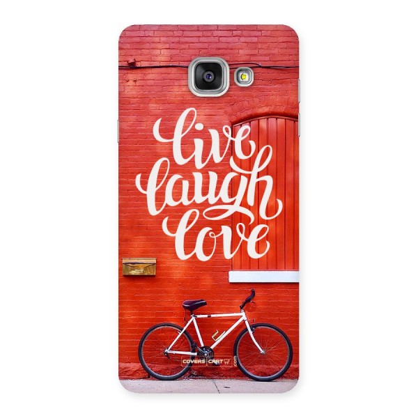 Live Laugh Love Back Case for Galaxy A7 2016