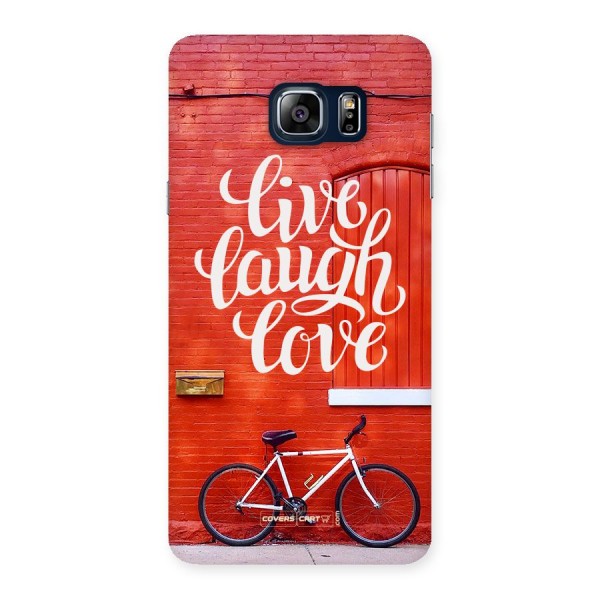 Live Laugh Love Back Case for Galaxy Note 5