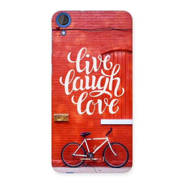 Live Laugh Love Back Case for HTC Desire 820