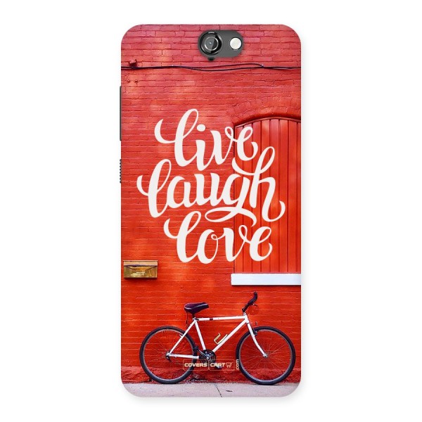 Live Laugh Love Back Case for HTC One A9