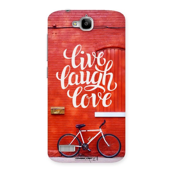 Live Laugh Love Back Case for Honor Holly