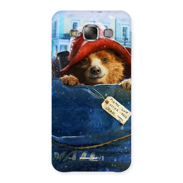 Look After Bear Back Case for Galaxy E7