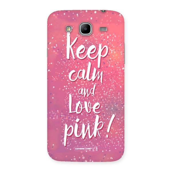 Love Pink Back Case for Galaxy Mega 5.8