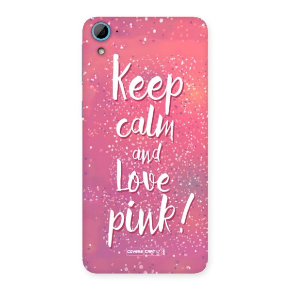 Love Pink Back Case for HTC Desire 826
