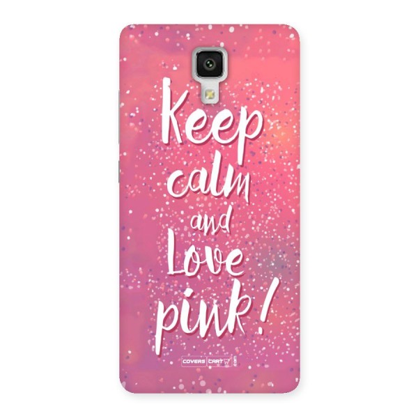Love Pink Back Case for Xiaomi Mi 4