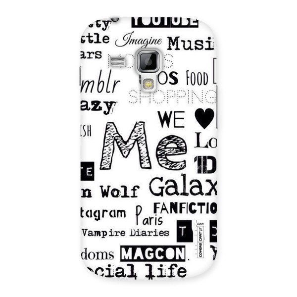 Love Things Back Case for Galaxy S Duos