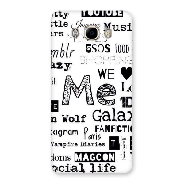 Love Things Back Case for Samsung Galaxy J7 2016