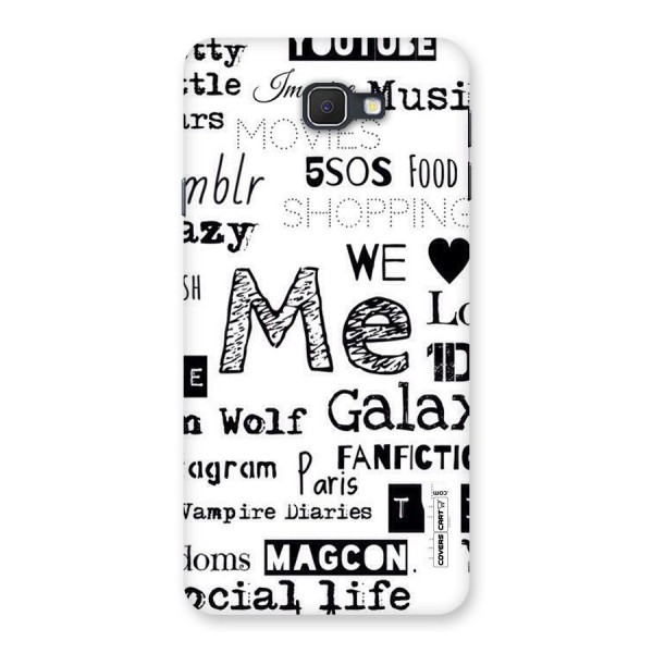 Love Things Back Case for Samsung Galaxy J7 Prime