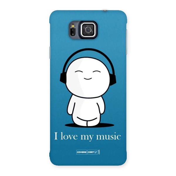 Love for Music Back Case for Galaxy Alpha