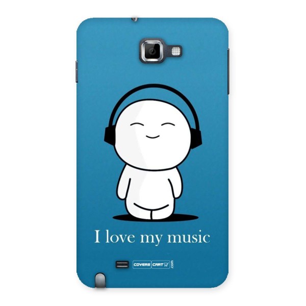 Love for Music Back Case for Galaxy Note