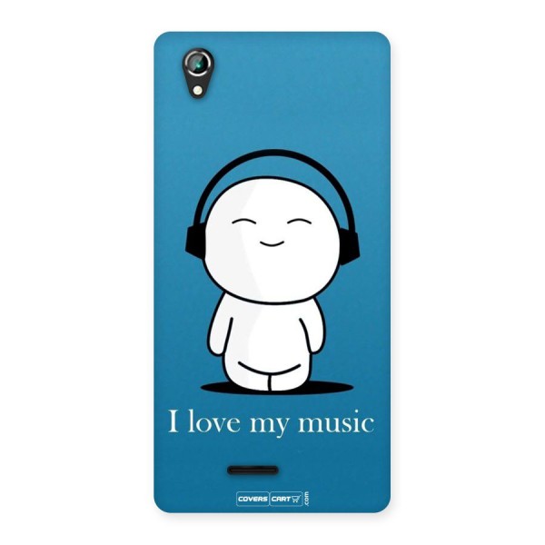 Love for Music Back Case for Lava Iris 800