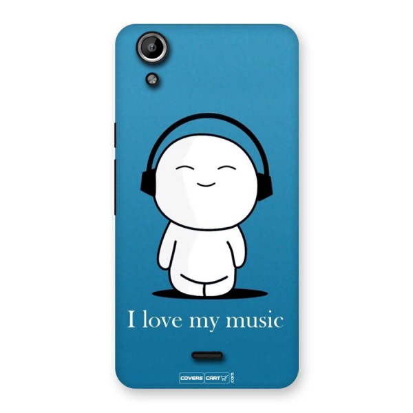 Love for Music Back Case for Micromax Canvas Selfie Lens Q345