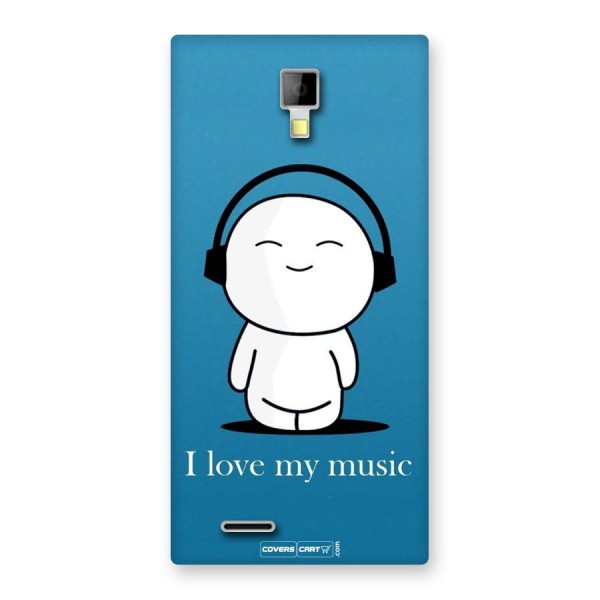 Love for Music Back Case for Micromax Canvas Xpress A99