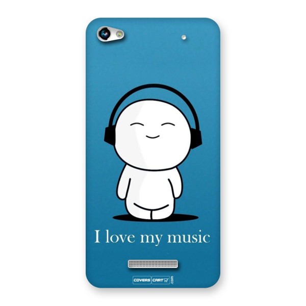 Love for Music Back Case for Micromax Hue 2