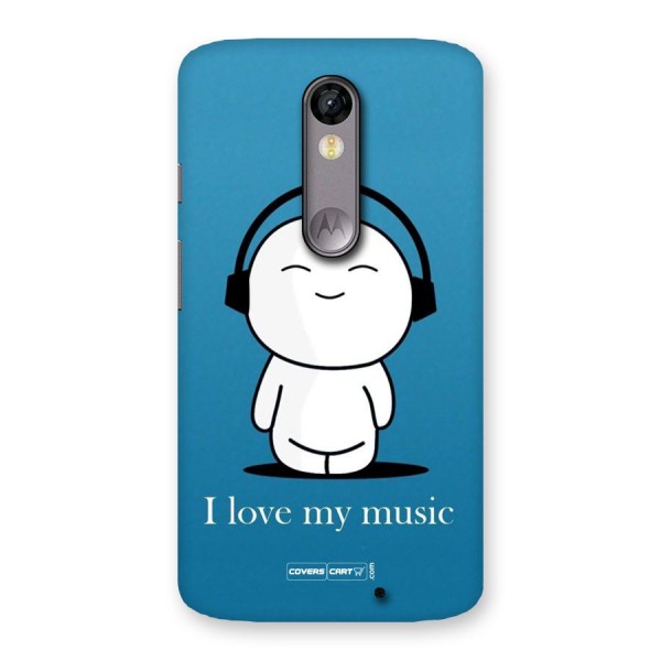 Love for Music Back Case for Moto X Force