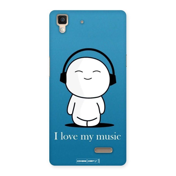 Love for Music Back Case for Oppo R7