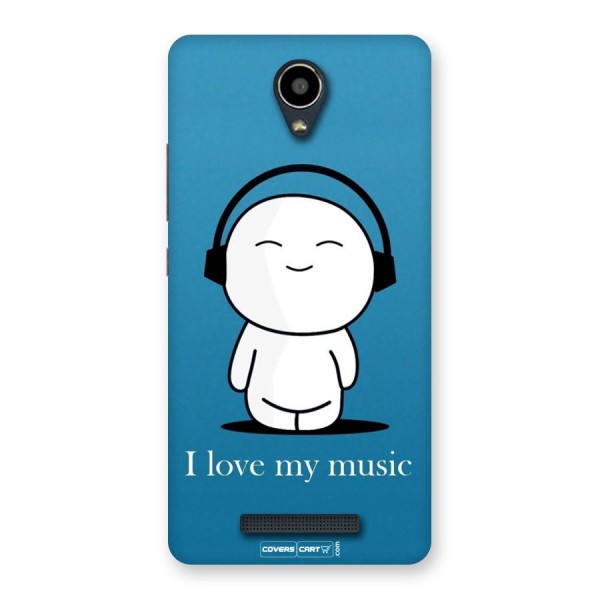 Love for Music Back Case for Redmi Note 2