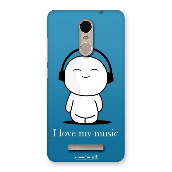 Love for Music Back Case for Xiaomi Redmi Note 3