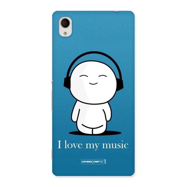 Love for Music Back Case for Xperia M4 Aqua