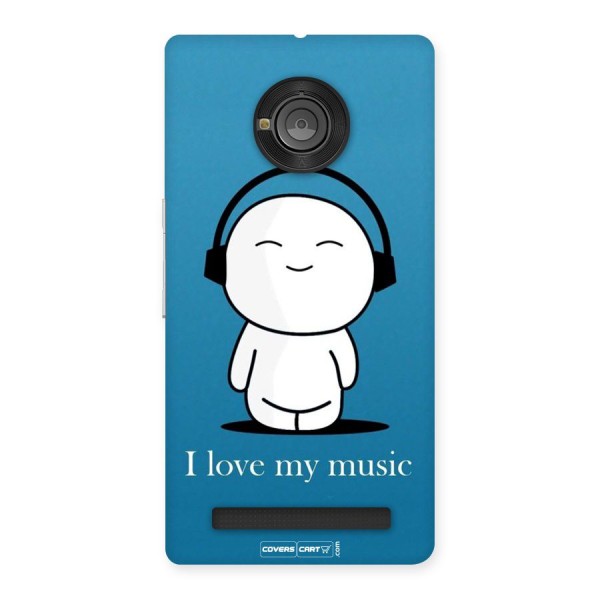 Love for Music Back Case for Yu Yunique