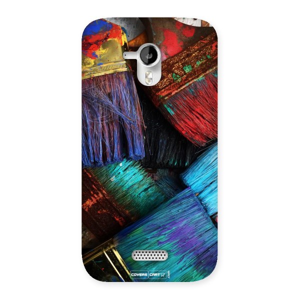Magic Brushes Back Case for Micromax Canvas HD A116