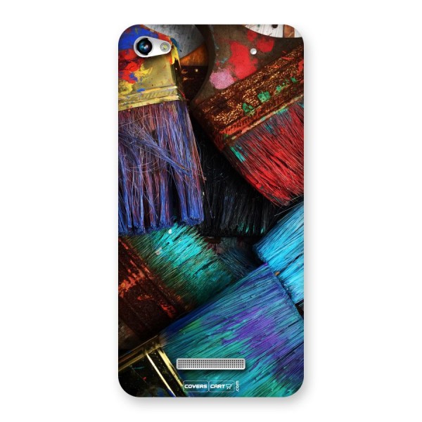 Magic Brushes Back Case for Micromax Hue 2