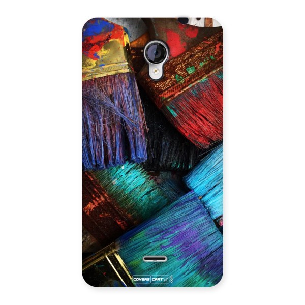 Magic Brushes Back Case for Micromax Unite 2 A106