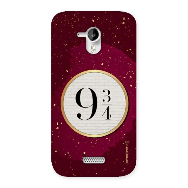 Magic Number Back Case for Micromax Canvas HD A116