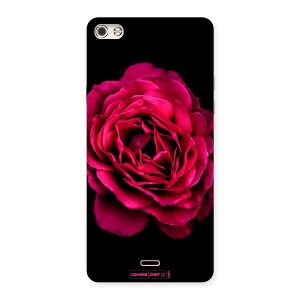 Magical Rose Back Case for Micromax Canvas Silver 5