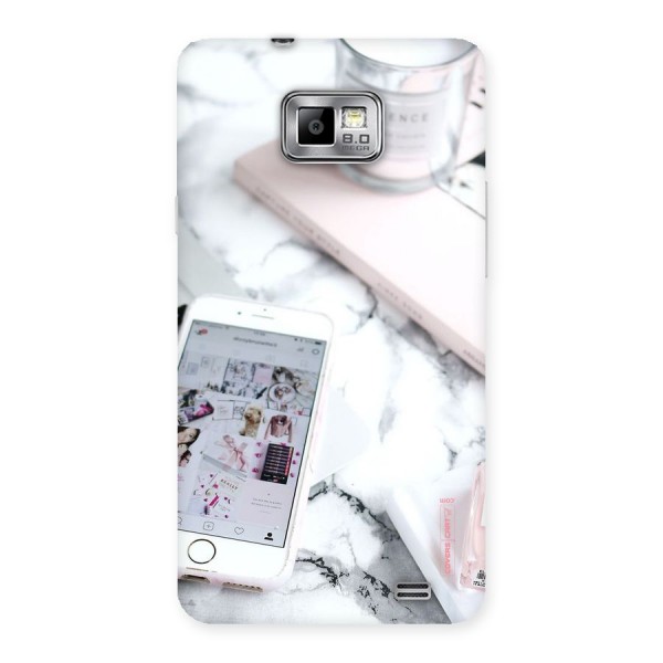Make Up And Phone Back Case for Galaxy S2