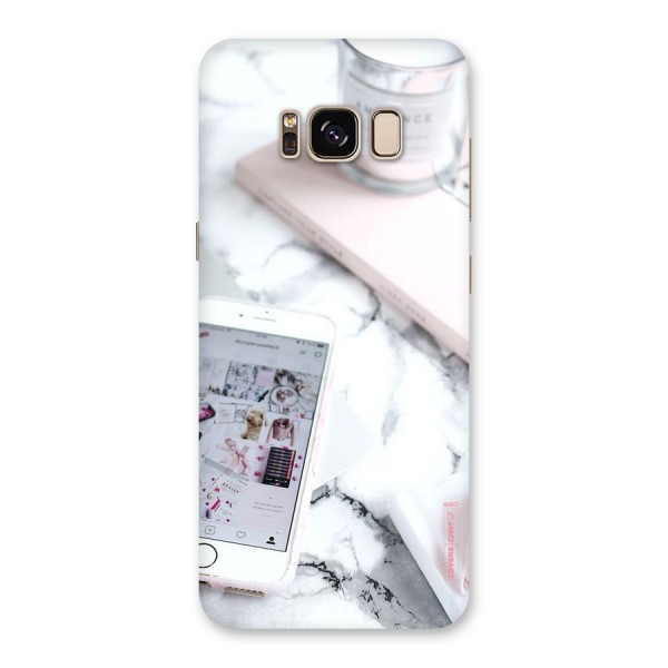 Make Up And Phone Back Case for Galaxy S8
