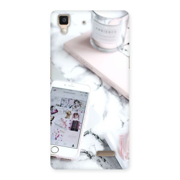 Make Up And Phone Back Case for Oppo R7