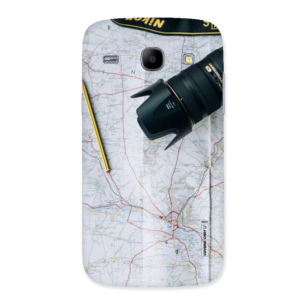 Map And Camera Back Case for Galaxy Core