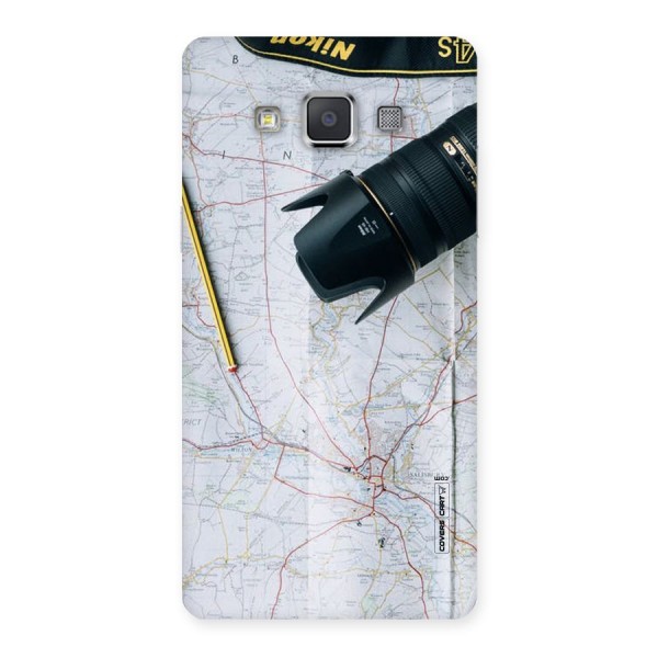 Map And Camera Back Case for Galaxy Grand 3