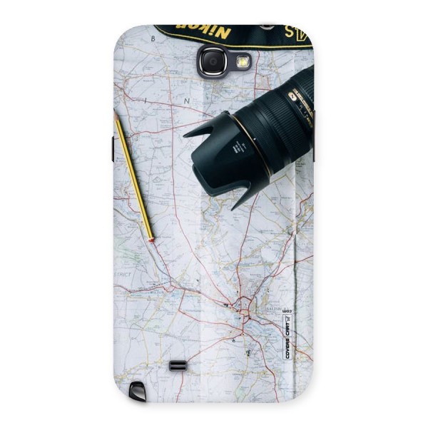 Map And Camera Back Case for Galaxy Note 2