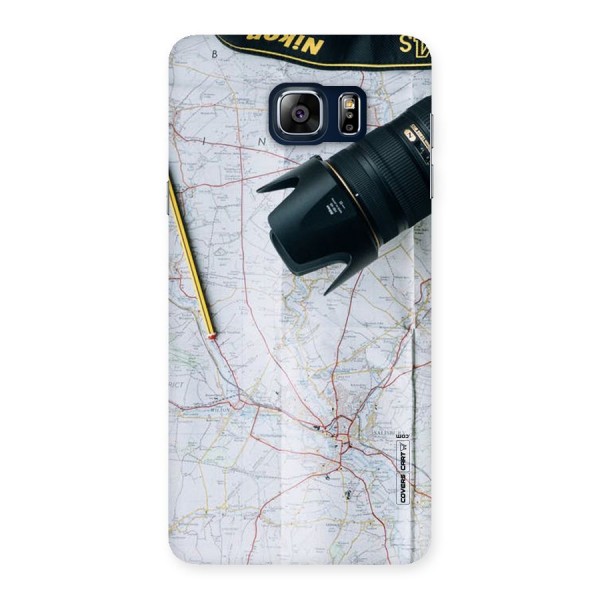 Map And Camera Back Case for Galaxy Note 5