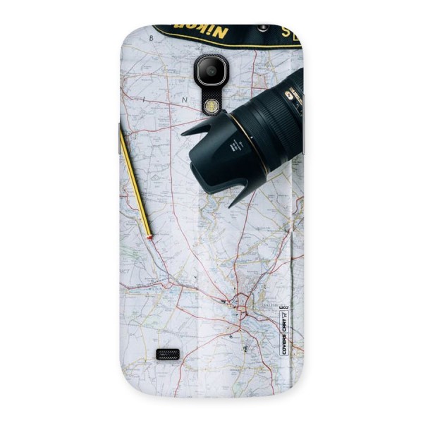 Map And Camera Back Case for Galaxy S4 Mini