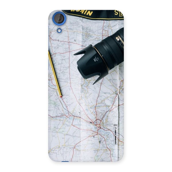 Map And Camera Back Case for HTC Desire 820