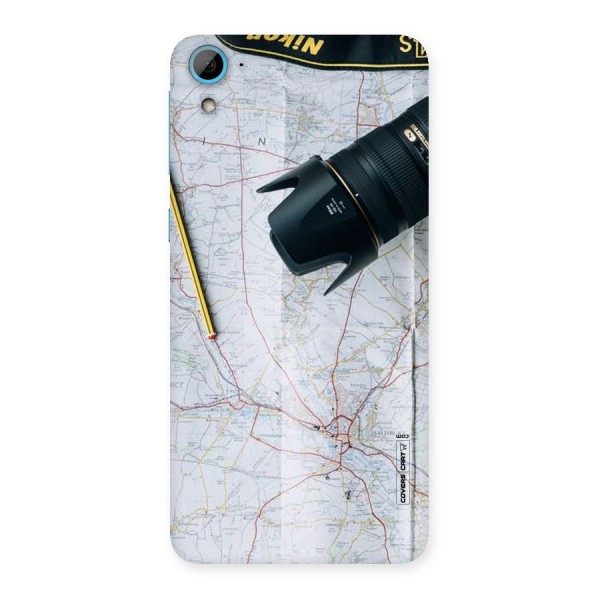 Map And Camera Back Case for HTC Desire 826