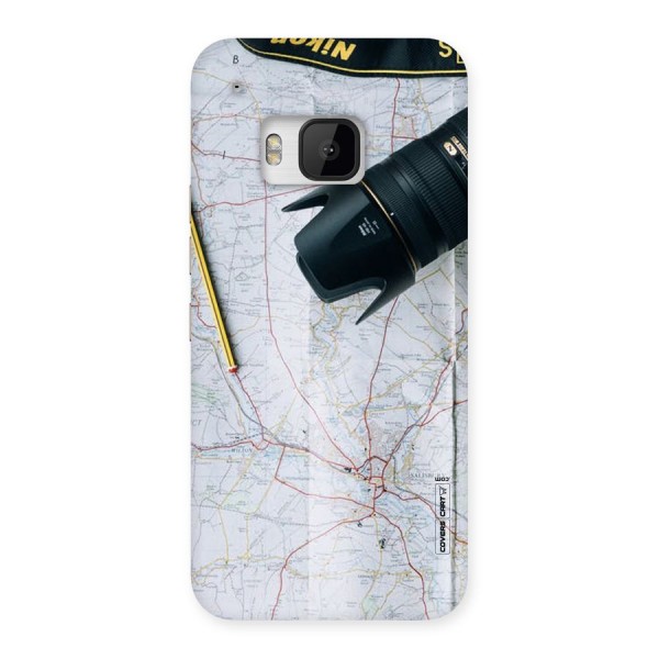 Map And Camera Back Case for HTC One M9