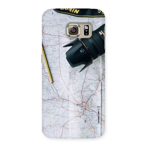Map And Camera Back Case for Samsung Galaxy S6 Edge